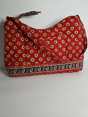  Vera Bradley Retired Pattern Americana Red Small Zip Purse Pockets CUTE • $22.97