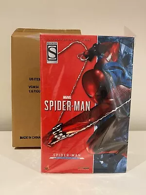 HOT TOYS VGM34 Spider-man Scarlet Spider Suit 1/6 Scale Collectible Figure • $396