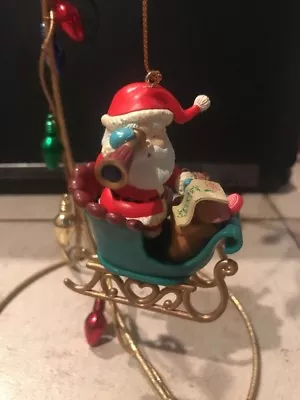 MISTLETOE MAGIC/NOT ENESCO CHRISTMAS ORNAMENT:EYE SPY SANTA! With TELESCOPE  New • $8.75