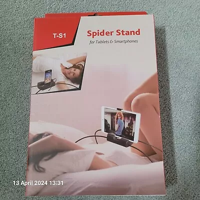 Spider Tablet Stand With Flexible Legs Holder For IPad EBook Reader Phone • £0.99