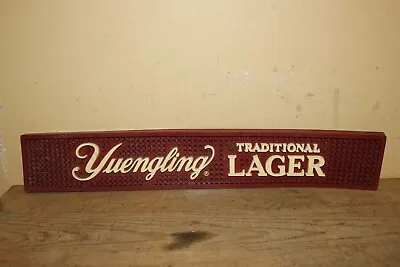 Original Vintage Yuengling Lager Beer 21  Bar Tapper Tray Rubber Drip Mat Sign • $29.99