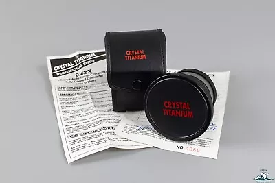 Crystal Titanium Super Wide 0.42X Pro AF Macro Converter Lens System • $19.99