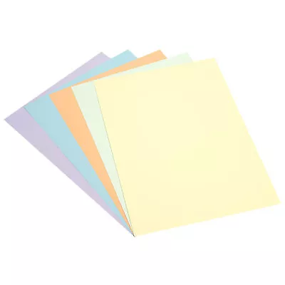 A3 Assorted Pastel Coloured Card 220gsm Pack Of 30 • £5.19