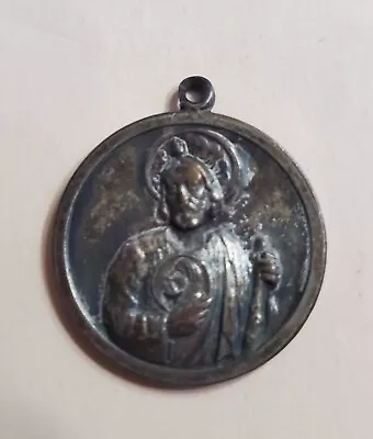 Vintage Catholic St Jude Pray For Us Claretian Fathers Medal • $10.50