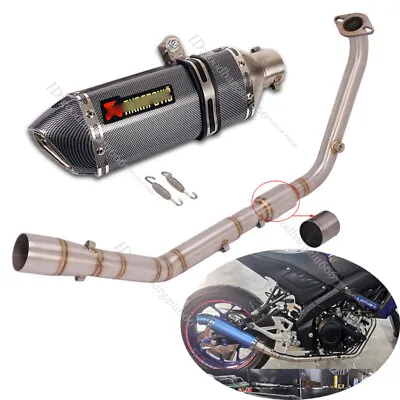 For Yamaha YZF-R15 V4 MT-15 2020-2023 Exhaust System Header 51mm Muffler Pipe • $190.80