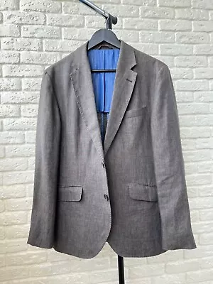 Hackett London 100% Linen Lightweight Blazer Jacket Men's Size S • $45