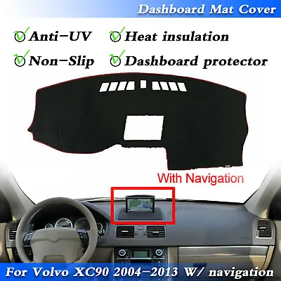 Car Dash Mat Dashboard Cover Carpet For Volvo XC90 2002-2013 With Navigation AM • $20.99