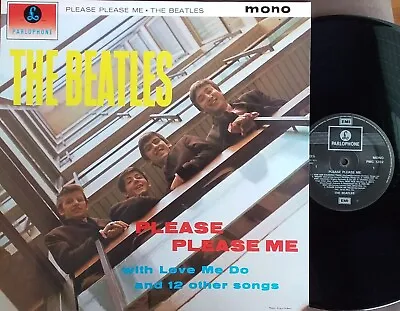 Beatles - Please Please Me Remastered Mono 1995 UK 12  LP M-/M- • $89