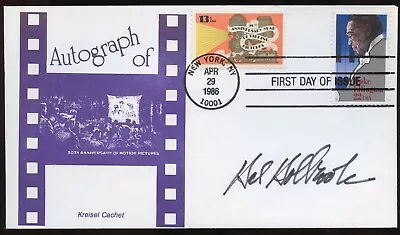 Hal Holbrook D2021 Signed Autograph Postal Cover Actor Mark Twain Tonight! FDC • $25.20