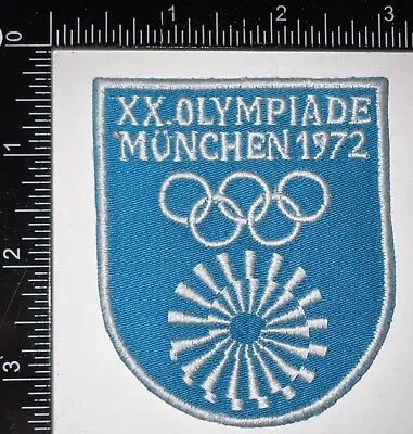 1972 Munich Munchen Germany 20th XX Olympics Olympiade Patch • $12