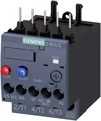 Siemens 3RU2116-1AB0  3RU21161AB0  Overload Relay 1.1...1.6 A Thermal For Motor • $35