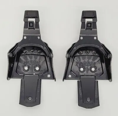 Vtg Asolo 3-Pin 75mm Telemark Ski Bindings Black • $95