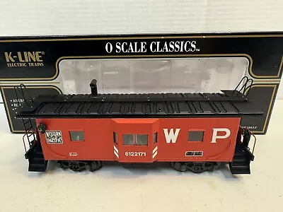 K-Line K612-2171 Western Pacific Bay Window Smoking Caboose EX • $53.91