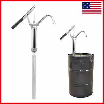 Oil Barrel Pump Lever Action 20L/min Drum Hand Pump Diesel Operated Extractor • $25.82