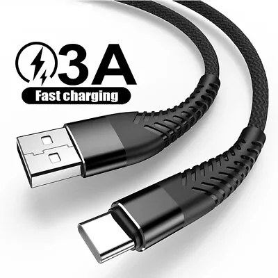 $7.39 • Buy Fast Charger USB C Charging Cable For Samsung S8 S9 S10 S20 Google Type C Cord
