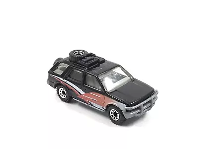 Matchbox 1994 Isuzu Rodeo Black With Red & White Tampo 8sp • $10.25