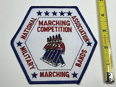 National Association Of Military Marching Bands Marching Competition Patch • $5.99