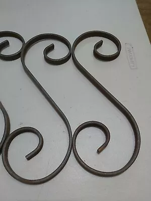 £20.24 • Buy (4) Wrought Iron Design Gates Ornamental Rustic Scrolls Vintage Railings Doors 