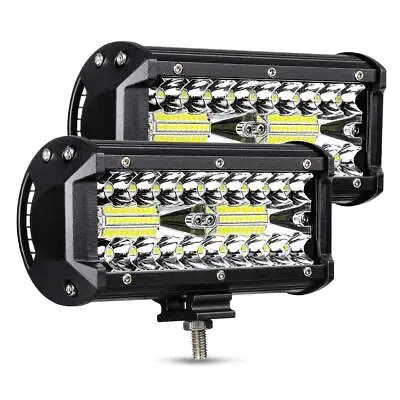 2X 3000W LED Work Light Bar Flood Spot Lights Driving Lamp Offroad Car Truck SUV • $26.98