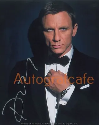 Daniel Craig 007 Pre Printed Autographed 8 X10 (signature Is Part Of The Photo) • £5.50