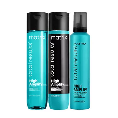 Matrix Haircare High Amplify Shampoo 300ml Conditioner 300ml Foam 250ml • £40.79