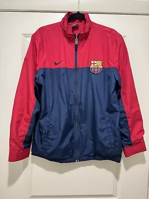 FC Barcelona Men’s SMALL Nike Vintage Jacket • $45