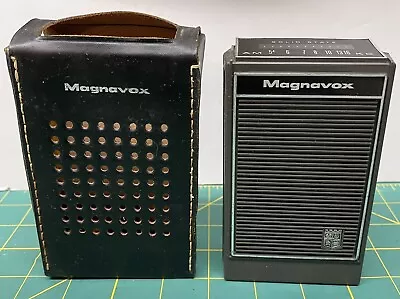 Magnavox Pocket Transistor Radio - Model: IR-1002 Working! • $47.99