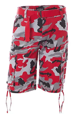 Ux Men's Military Army Cargo Shorts *8 Colors - Fast Ship • $22.95
