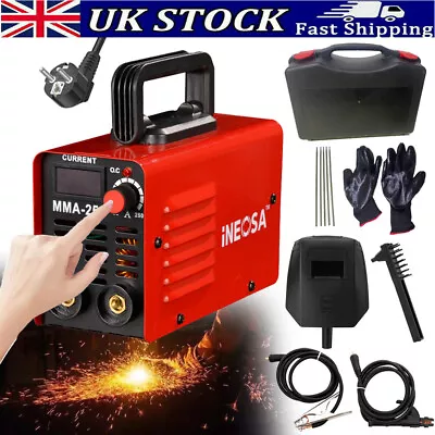 MMA-250 Mini ARC Inverter Welder 220V Portable Stick Electric Welding Machine • £43.99