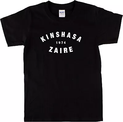 Kinshasa Zaire 1974 T-Shirt - Retro Boxing 70's Various Colours • £19.99