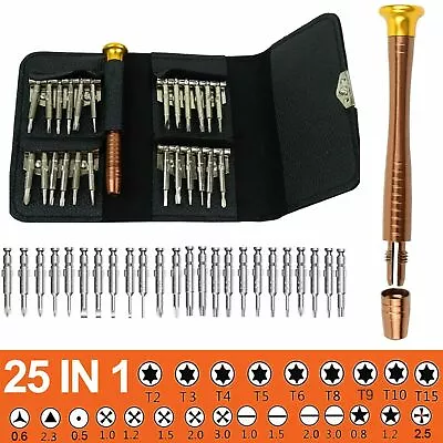  Mini Screwdriver Set Mens Gift Birthday Husband Boyfriend For Dad Cool Gadget • £5.49