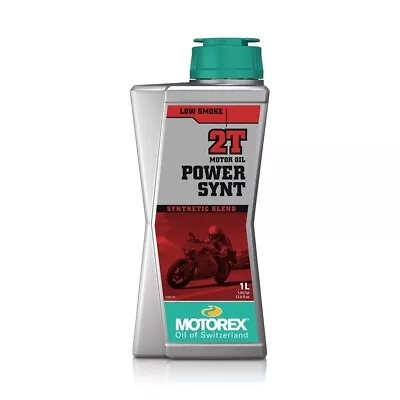 MOTOREX 1L Racing Motorbike Moto Power Synt 2T Engine Oil • $37.97