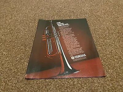 Jbf29 Advert 11x8 Yamaha Ytr-739 Trumpet • £9