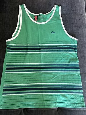 Quicksilver Tank Top XL X-Large Single Stitched Double Sided • $17.27