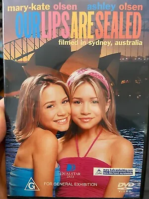 Our Lips Are Sealed Region 4 DVD (2000 The Olsen Twins Family Comedy Movie) • £17.34