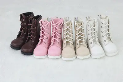 MSD 1/3 1/4 BJD PU Multi-Colored Fashion Lace-up Shoes BJD 1/3 1/4 Boots Dolls • $19.94