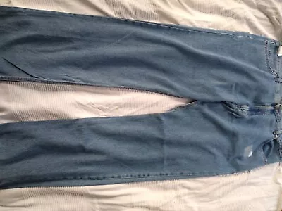 M&S Mens Medium Blue Jeans Regular Fit W40 L33 • £8.99