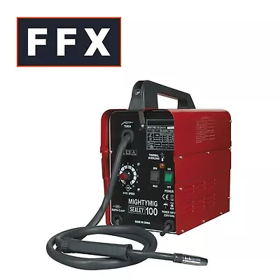 Sealey MIGHTYMIG100 100Amp No Gas / Gasless Mighty Mig Welder With Flux Wire Tip • £139.95