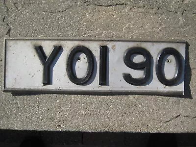 NORTHERN IRELAND BELFAST VINTAGE 1970s # YOI 90 RARE LICENCE PLATE • $29.99