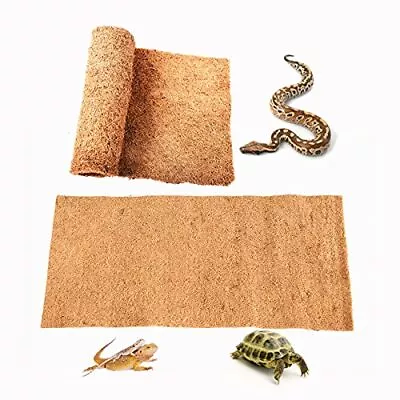 Reptile Carpet Natural Coconut Fiber 36  X 18  Tortoise Carpet Mat For Pet Te... • $25.10