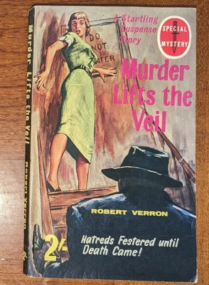 £12.99 • Buy Robert Verron - MURDER LIFTS THE VEIL - Brown Watson Special Mystery Paperback