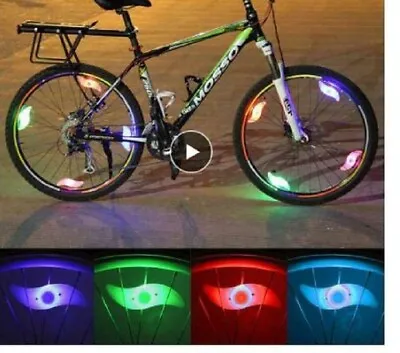 $8.55 • Buy 5  SPOKE REFLECTOR LED Glow Light Up Bicycle Bike Wheel Tire FOR CYCLING Safety