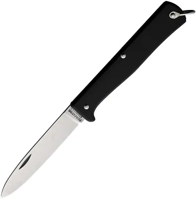 OTTER-Messer Small Mercator Black Stainless Folding Steel Pocket Knife 10401RGR • $34.95