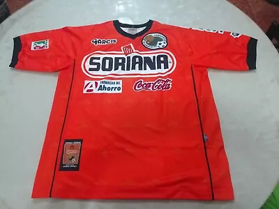 MEXICO Jaguares De Chiapas Original Soccer Jersey NEW LARGE Garcis LIGA MX • $29.50