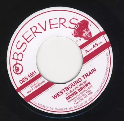 £7.99 • Buy Dennis Brown / Big Youth ‎– Westbound Train / Ride On MINT 7  ROOTS Observers ‎