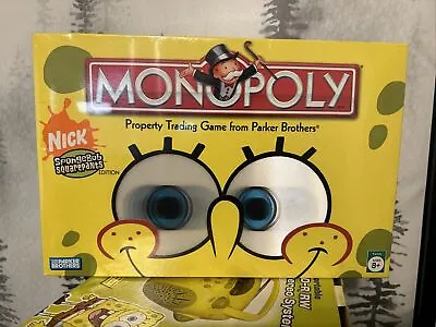 Hasbro Nickelodeon Spongebob Squarepants Monopoly Collectors Edition 2005 • $85