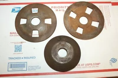 Heavy Duty Ind. Grinder Arbor Shaft Washer Disks 1-1/4 Inch Dia Center 6  OD • $45