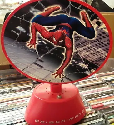   Spiderman 2  Lamp W/ Working Blinking Lights Marvel Pre-Owned VG+ 2004 • $10