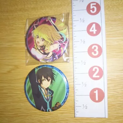 A44379 Tales Of Xillia Can Badge Jude Mathis + Milla Maxwell • $8.99