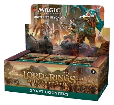 Draft Booster Box Lord Of The Rings Tales Of Middle Earth LTR MTG • $149.99